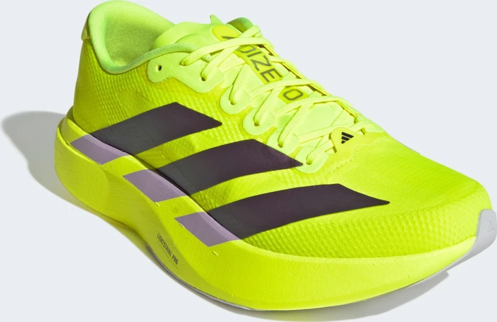 adidas Adizero Evo SL solar yellow/aurora plum/powder plum (Herren)