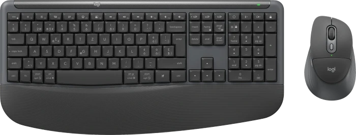 Logitech MK880 Signature Comfort Plus Combo Graphite, USB/Bluetooth, CH