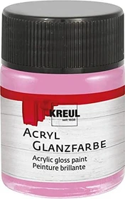Kreul Acryl Glanzfarbe, rose, 50ml