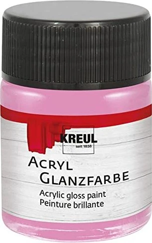 Kreul Acryl Glanzfarbe, rose, 50ml