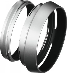 Fujifilm LH-X100 Gegenlichtblende mit Adapterring silber