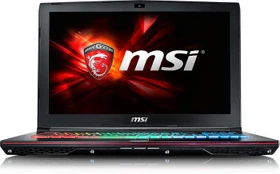 MSI GE62 7RE-088 Apache Pro, Core i7-7700HQ, 16GB RAM, 256GB SSD, 1TB HDD, GeForce GTX 1050 Ti, DE