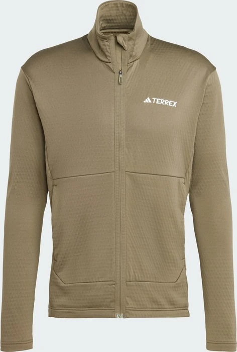 adidas Terrex Multi Light Fleece Jacke olive strata (Herren)