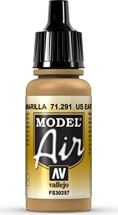 Vallejo Model Air 291 US earth yellow, 17ml