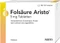 Aristo Pharma Folsäure Aristo 5mg Tabletten Vorschaubild