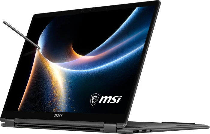 MSI Prestige 14 Flip AI+ D3MTG-055, Platinum Gray, Core Ultra 9 386H, 32GB RAM, 2TB SSD, DE