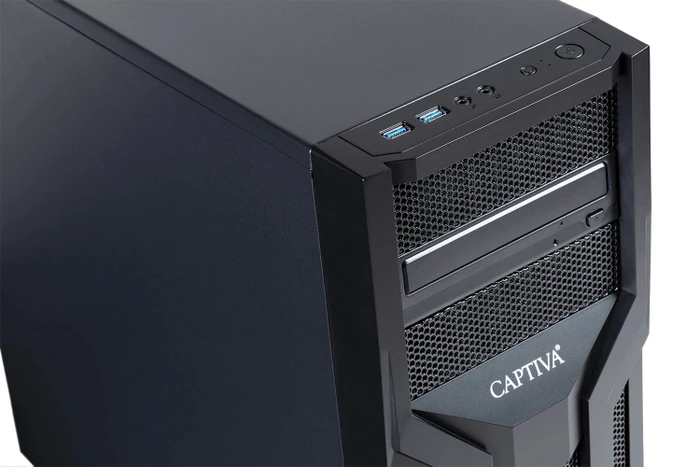 Captiva Highend Gaming I56-068, Core i5-10400, 8GB RAM, 480GB SSD, 1TB HDD, GeForce GTX 1650