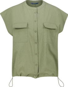 Bergzeit Basics Meru Antibes Hemd kurzarm oil green (Damen)