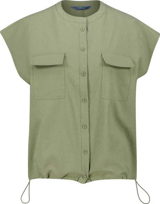 Bergzeit Basics Meru Antibes Hemd kurzarm oil green (Damen)