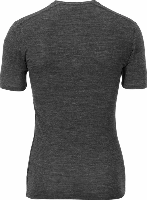 Icebreaker Anatomica Crewe Funktionsshirt kurzarm jet heather/black (Herren)