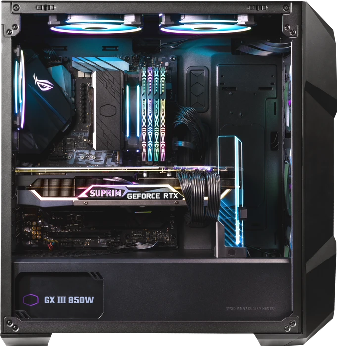 Cooler Master MasterBox TD500 Mesh V2, schwarz, Glasfenster