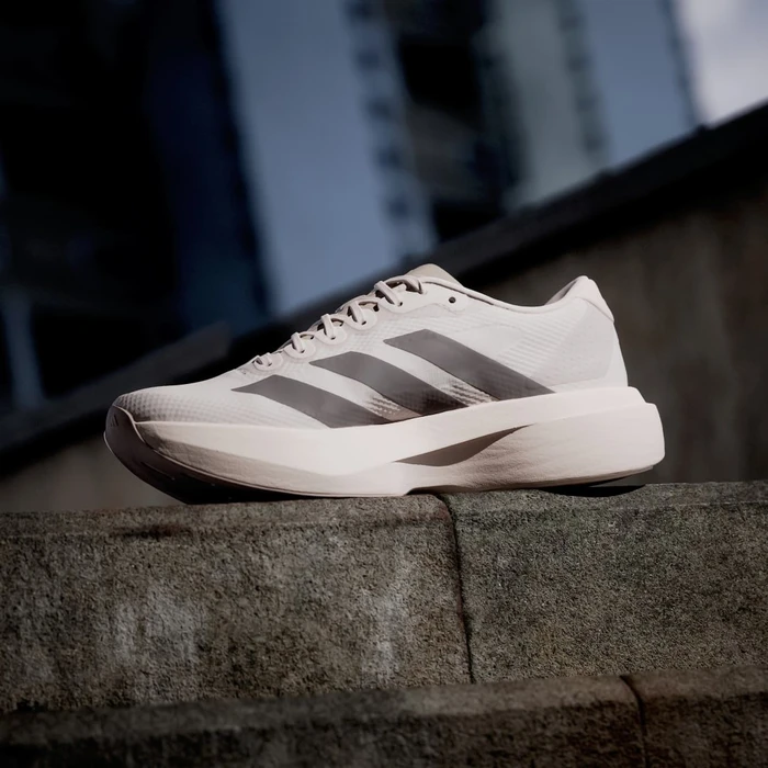 adidas Adizero Evo SL Woven putty mauve/charcoal/iron metallic (Herren)