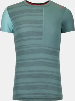 Ortovox 185 Rock'N'Wool Funktionsshirt kurzarm arctic grey (Damen)