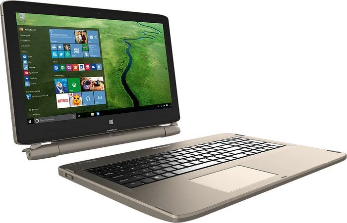 Medion Akoya S6214T, Pentium N3540, 4GB RAM, 64GB SSD, 500GB HDD, DE