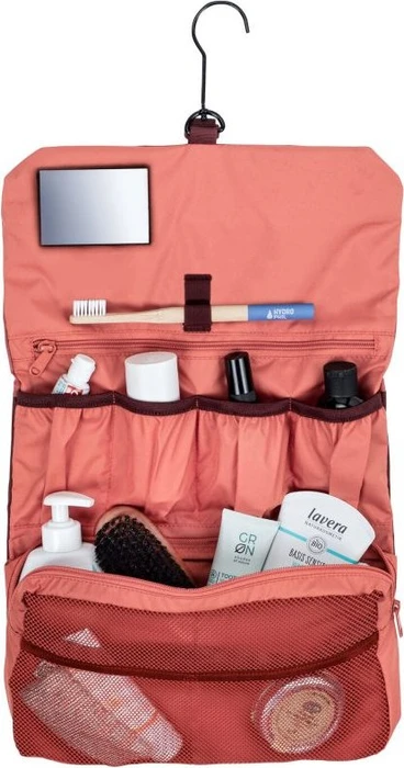 Vaude WegaWrap Toiletry Bag dark cherry