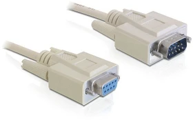 DeLOCK RS-232-Kabel 9-pol-Stecker/9-pol-Buchse 3m