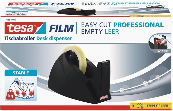 tesa tesafilm Tischabroller Easy Cut, 25mm/66m