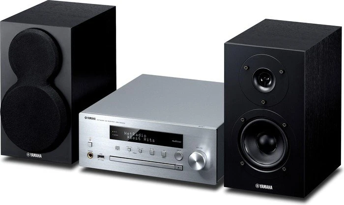 Yamaha MCR-N470D silber/schwarz