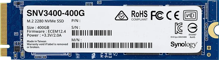 Synology 400GB SSD SNV3000-Serie, M.2 2280