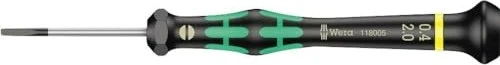 Wera Kraftform Micro 2035 Elektroniker Schlitz Schraubendreher, 2x40mm