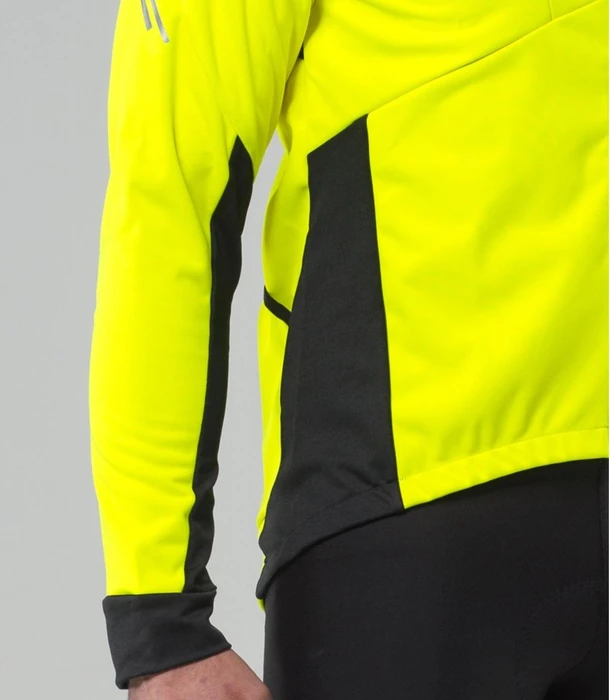 Löffler San Remo Zip-Off AB Light Fahrradjacke neon yellow (Herren)
