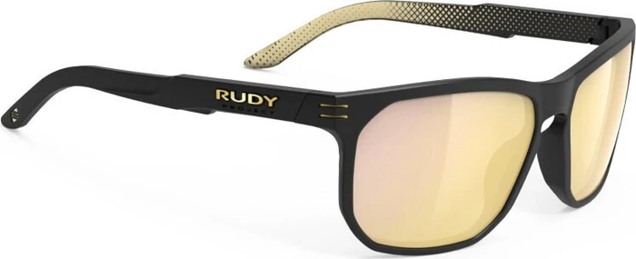 Rudy Project Soundrise black matte ice gold pattern/multilaser gold