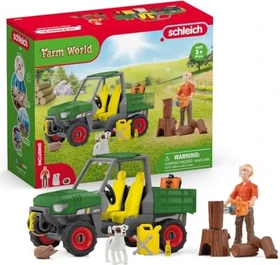 Schleich Farm World - Waldbauer mit Fahrzeug