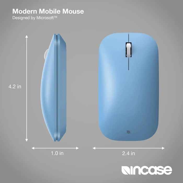 Incase Modern Mobile Mouse Sapphire, Bluetooth