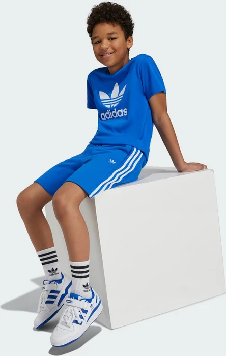 adidas Trefoil T-Shirt kurzarm blau (Junior)