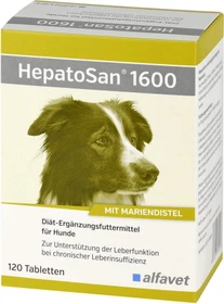 alfavet HepatoSan 1600, 120 Stück