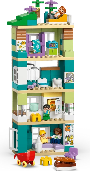 LEGO DUPLO - Modernes Familienhaus mit Figuren 3-in-1-Set