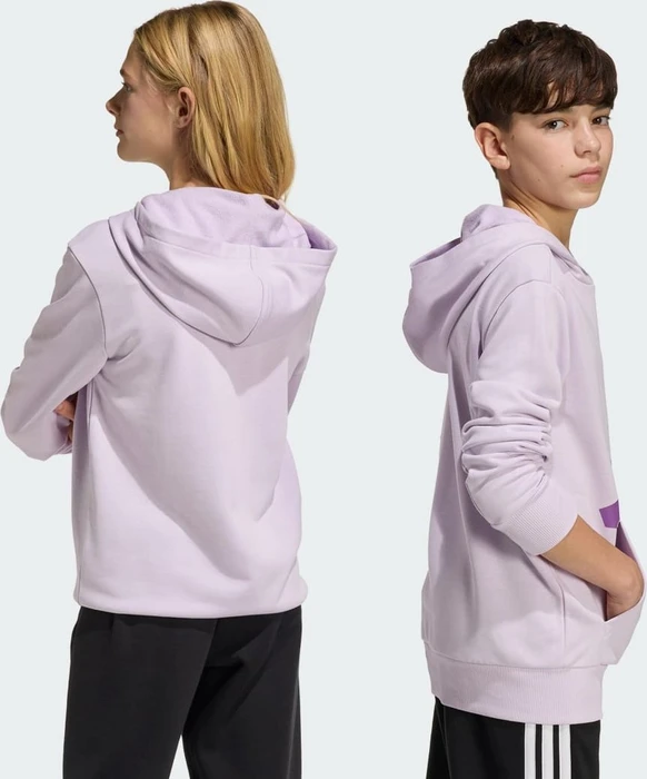 adidas Essentials Hoodie ice lavender/active purple (Junior)