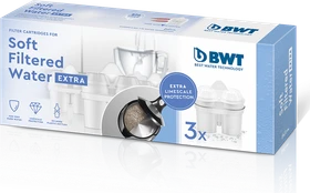 BWT Soft Filtered Water EXTRA Filterkartusche, 3 Stück