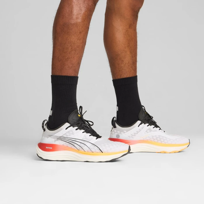 Puma ForeverRun Nitro puma white/sun stream/sunset glow (Herren)