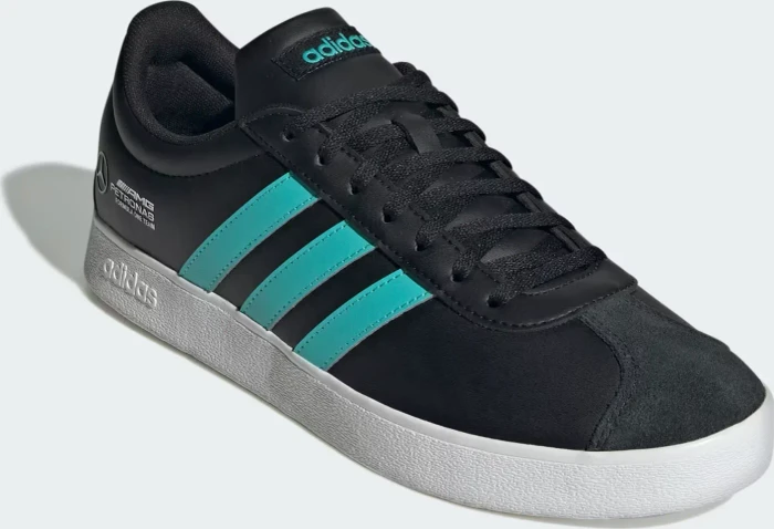 adidas VL Court AMG Petronas Formel 1 Team core black/semi mint rush/cloud white