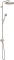 Hansgrohe Axor One Showerpipe mit Thermostat und Kopfbrause 280 1jet Unterputz edelstahloptik Vorschaubild