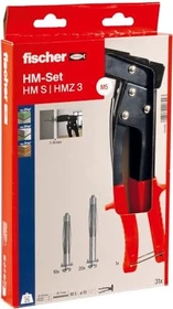 fischer HM Z 3 Montagezange für Hohlraum-Metalldübel inkl. Zubehör