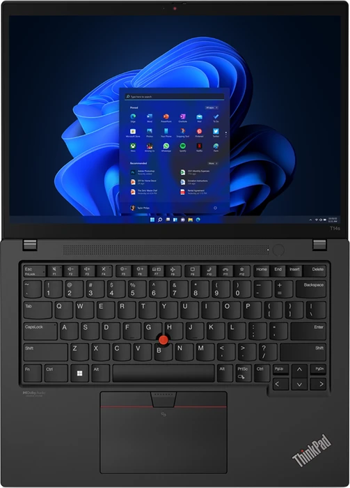 Lenovo ThinkPad T14s G3 (Intel), Thunder Black, Core i5-1240P, 16GB RAM, 256GB SSD, UK