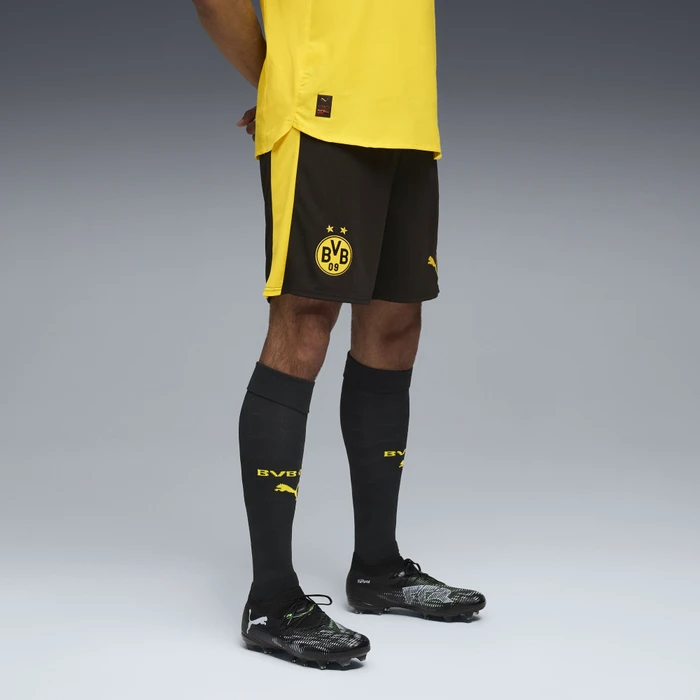 Puma BVB Borussia Dortmund 2025/2026 Heimshorts puma black/faster yellow