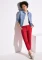 Street One 7/8-Satin Hose glory red (Damen) Vorschaubild