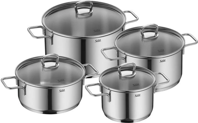 WMF Silit Alicante Kochtopf-Set, 4-tlg.