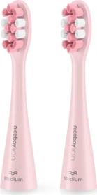 Niceboy ION Sonic Medium Ersatzbürste rosa, 2 Stück