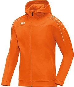 Jako Classico Kapuzen Trainingsjacke neon orange (Junior)