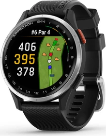 Garmin Approach S44 GPS-Golfuhr silber/schwarz