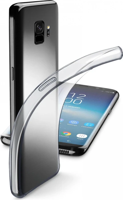 Cellularline Fine Cover für Samsung Galaxy S9 transparent