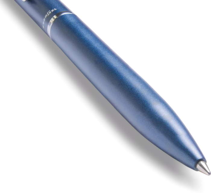 Pentel EnerGel HighClass BL2007 0.7mm/0.35mm Gelroller dunkelblau, Geschenkbox