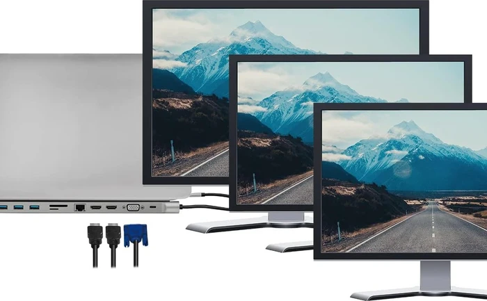 LogiLink USB 3.2 Gen 1 Dockingstation 11-Port, USB-C 3.0 [Stecker]