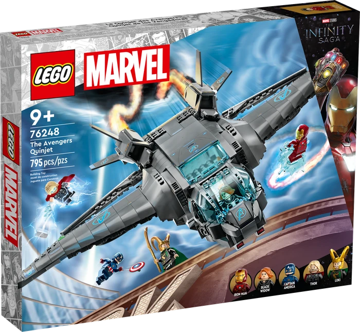 LEGO Marvel Super Heroes Spielset - Der Quinjet der Avengers