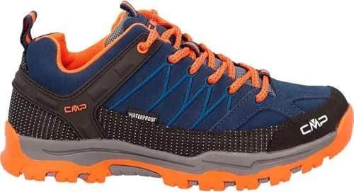 CMP Rigel Low WP black/blue/arancio (Junior)