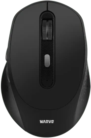 Marvo Office WM106W Silent Wireless Mouse, schwarz, USB/Bluetooth
